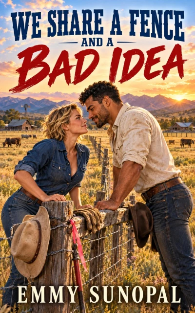 We Share a Fence and a Bad Idea: A High-Heat Enemies-to-Lovers Western Romance (Bad Ideas, Great Chemistry)